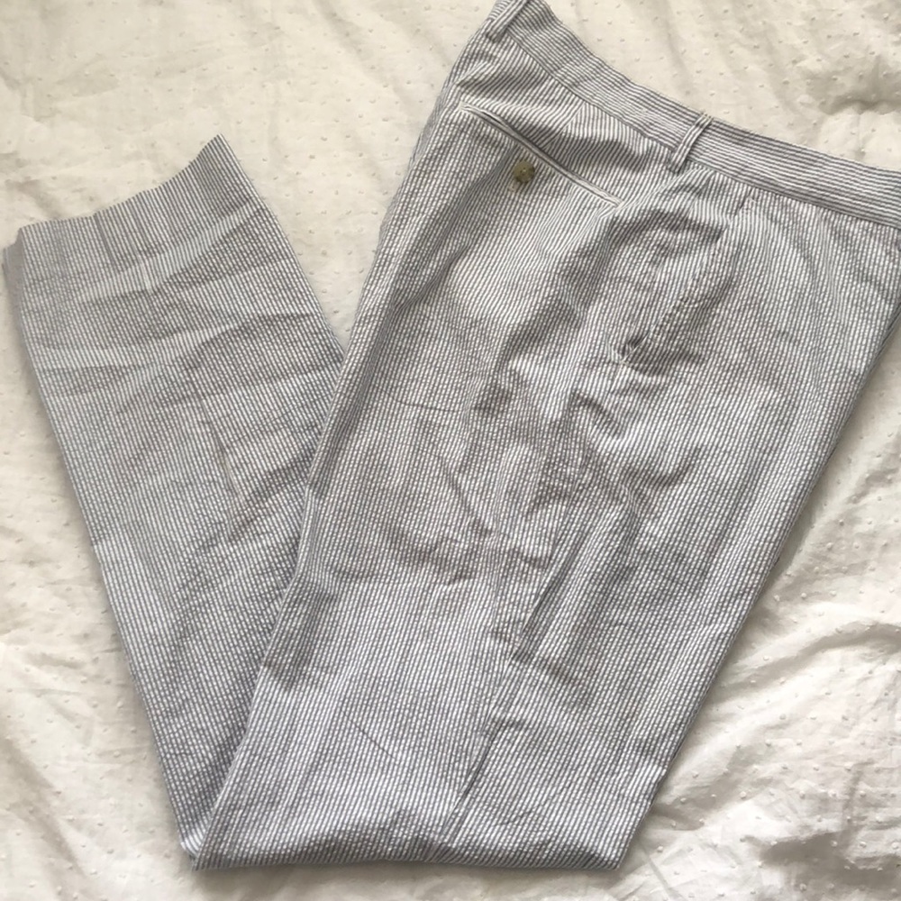 JCREW Seersucker Pants